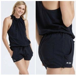 Jo and Jax Black Dance Romper Shorts